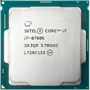  پردازنده تری اینتل مدل Core i7-8700K با فرکانس 3.7 گیگاهرتز 